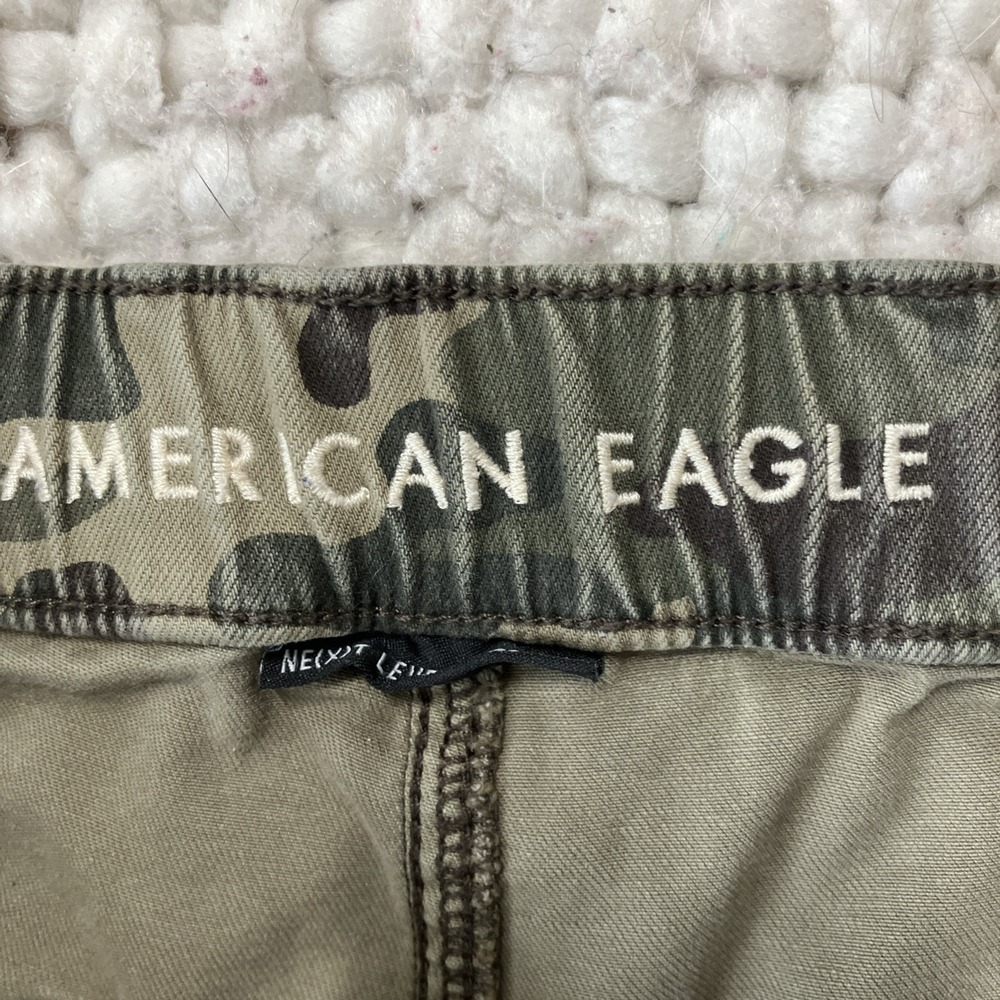 American Eagle Joggers Womens 6 Camo Next Level Stretch Mid Rise Pants - Picture 9 of 10